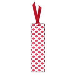 Polka Dot Red White Small Book Marks by Mariart