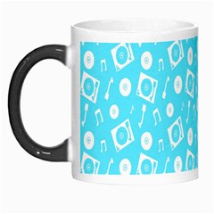 Record Blue Dj Music Note Club Morph Mugs