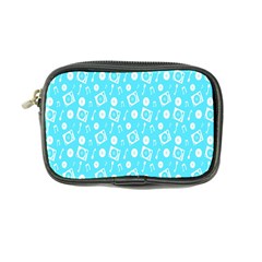 Record Blue Dj Music Note Club Coin Purse by Mariart