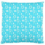 Record Blue Dj Music Note Club Standard Flano Cushion Case (Two Sides) Front