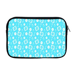 Record Blue Dj Music Note Club Apple Macbook Pro 17  Zipper Case by Mariart