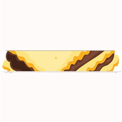 Sandwich Biscuit Chocolate Bread Small Bar Mats by Mariart