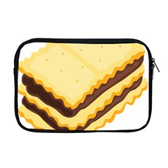 Sandwich Biscuit Chocolate Bread Apple Macbook Pro 17  Zipper Case by Mariart