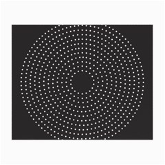 Round Stitch Scrapbook Circle Stitching Template Polka Dot Small Glasses Cloth by Mariart