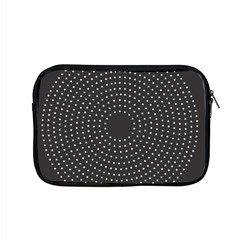 Round Stitch Scrapbook Circle Stitching Template Polka Dot Apple Macbook Pro 15  Zipper Case by Mariart