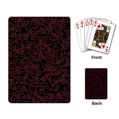 Random Red Black Playing Card by Mariart