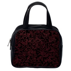 Random Red Black Classic Handbags (one Side) by Mariart