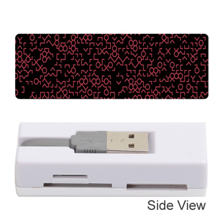 Random Red Black Memory Card Reader (Stick) 