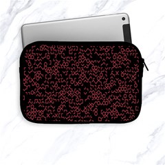 Random Red Black Apple Ipad Mini Zipper Cases by Mariart