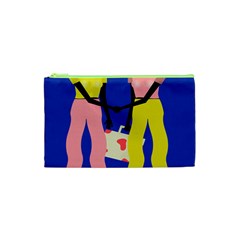 Shake Hands Cosmetic Bag (xs) by Mariart