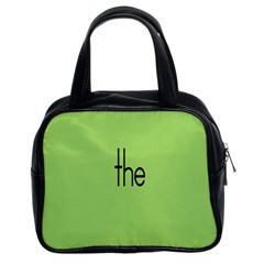 Sign Green The Classic Handbags (2 Sides) by Mariart