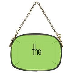 Sign Green The Chain Purses (two Sides)  by Mariart