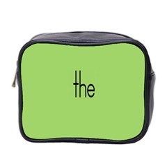 Sign Green The Mini Toiletries Bag 2-side by Mariart