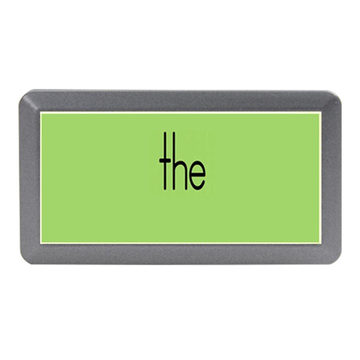 Sign Green The Memory Card Reader (Mini)