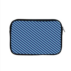 Striped  Line Blue Apple Macbook Pro 15  Zipper Case by Mariart