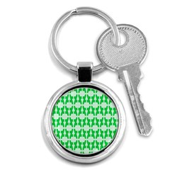 Sign Green A Key Chains (round) 