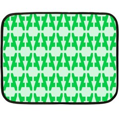 Sign Green A Fleece Blanket (mini) by Mariart