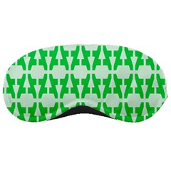 Sign Green A Sleeping Masks by Mariart