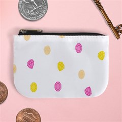 Stone Diamond Yellow Pink Brown Mini Coin Purses by Mariart