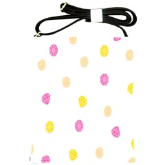 Stone Diamond Yellow Pink Brown Shoulder Sling Bags by Mariart