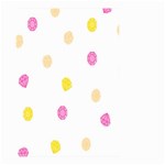 Stone Diamond Yellow Pink Brown Small Garden Flag (Two Sides) Front