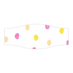 Stone Diamond Yellow Pink Brown Stretchable Headband