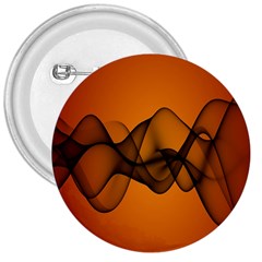 Transparent Waves Wave Orange 3  Buttons by Mariart