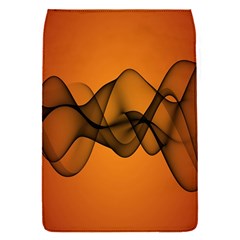 Transparent Waves Wave Orange Flap Covers (s)  by Mariart