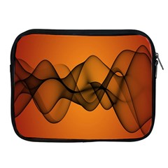 Transparent Waves Wave Orange Apple Ipad 2/3/4 Zipper Cases by Mariart