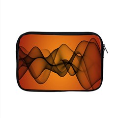 Transparent Waves Wave Orange Apple Macbook Pro 15  Zipper Case by Mariart