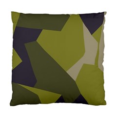 Unifom Camuflage Green Frey Purple Falg Standard Cushion Case (two Sides) by Mariart