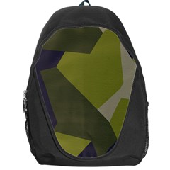 Unifom Camuflage Green Frey Purple Falg Backpack Bag by Mariart