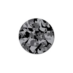 Urban Initial Camouflage Grey Black Golf Ball Marker (10 Pack) by Mariart