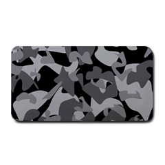 Urban Initial Camouflage Grey Black Medium Bar Mats by Mariart