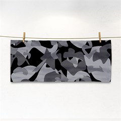 Urban Initial Camouflage Grey Black Cosmetic Storage Cases by Mariart