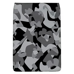 Urban Initial Camouflage Grey Black Flap Covers (l)  by Mariart