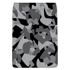 Urban Initial Camouflage Grey Black Flap Covers (s)  by Mariart