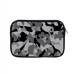 Urban Initial Camouflage Grey Black Apple Macbook Pro 15  Zipper Case by Mariart