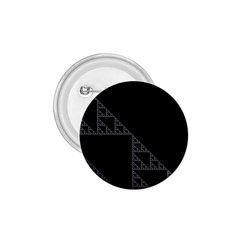 Triangle Black White Chevron 1.75  Buttons