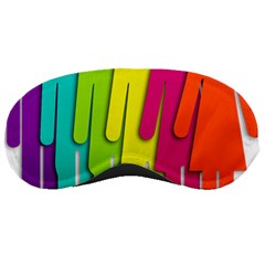 Trans Gender Purple Green Blue Yellow Red Orange Color Rainbow Sign Sleeping Masks by Mariart