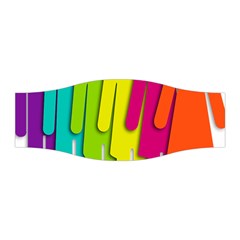 Trans Gender Purple Green Blue Yellow Red Orange Color Rainbow Sign Stretchable Headband