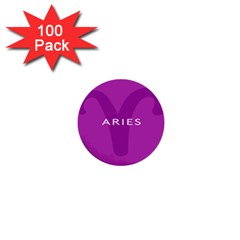 Zodiac Aries 1  Mini Buttons (100 Pack)  by Mariart