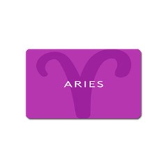 Zodiac Aries Magnet (name Card) by Mariart