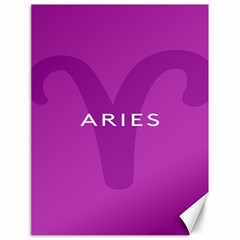 Zodiac Aries Canvas 18  X 24   by Mariart