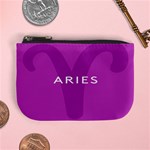 Zodiac Aries Mini Coin Purses Front