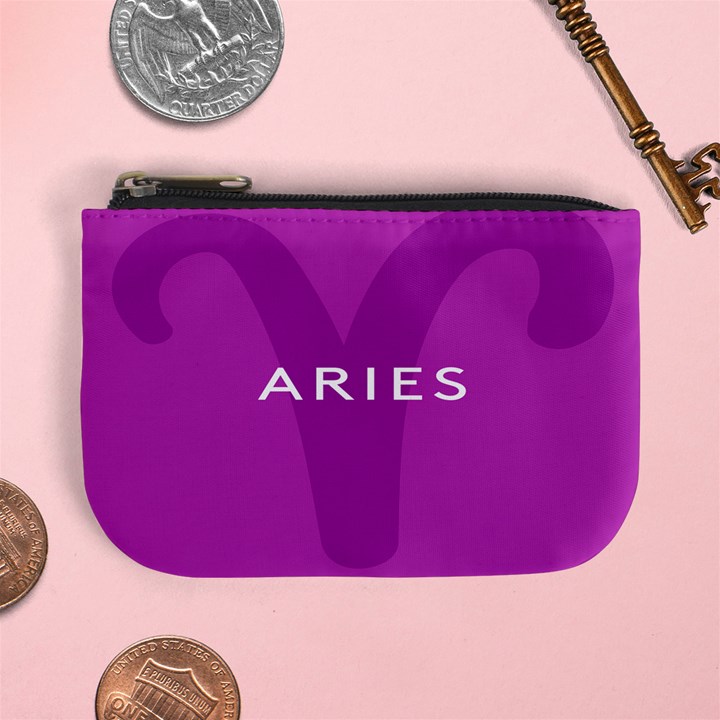 Zodiac Aries Mini Coin Purses