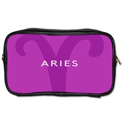 Zodiac Aries Toiletries Bags by Mariart