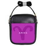 Zodiac Aries Girls Sling Bags Front