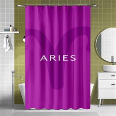 Zodiac Aries Shower Curtain 48  X 72  (small)  by Mariart