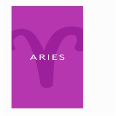 Zodiac Aries Large Garden Flag (two Sides) by Mariart